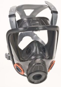 RESPIRATOR FULL FACE SMALL W/FIT TEST ADAPTER - Fit Testing